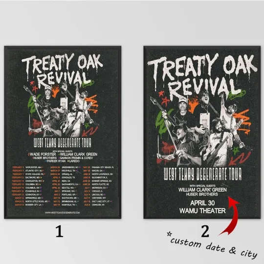 Discover Custom Poster - Treaty Oak Revival 2026 Poster