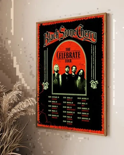 Discover Black Stone Cherry Celebrate Tour 2026 Poster