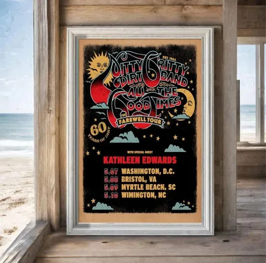 Discover Poster Kathleen Edwards May 2026 Tour