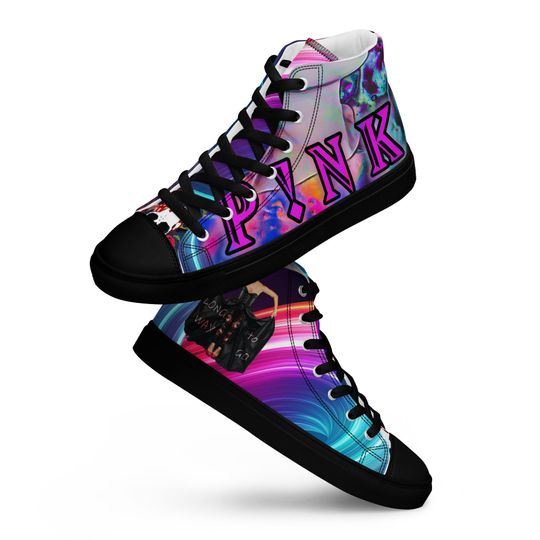 Discover Women's High Top Canvas Sneakers
