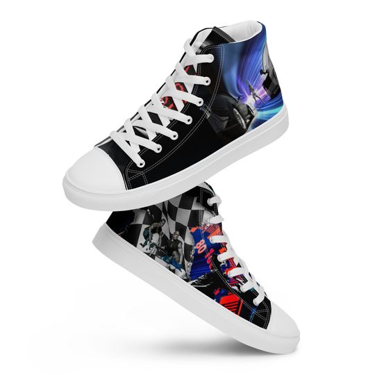 Discover Mens high top canvas shoes