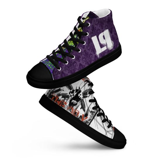 Discover Men's Canvas High Top Sneakers