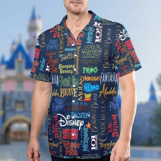 Discover Sleeping Beauty, Frozen, Mickey Mouse, Winnie The Pooh Star Wars Movie Name Line