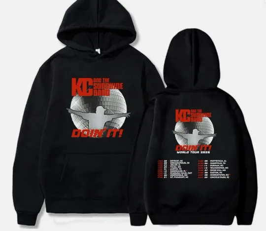 Discover KC and The Sunshine Don't It Tour 2026 Hoodie Double-Sided S-5XL