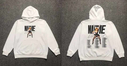 Discover 2 Sides Doja Cat announces 'Tour Ma Vie World Tour' 2026 Hoodie White