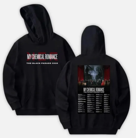 My Chemical Romance Tour 2026 Double Sided 2D Hoodie