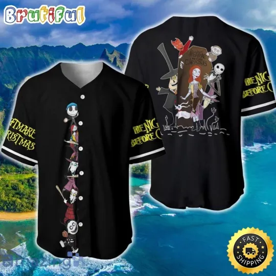 Discover Disney Baseball Jersey Nightmare Before Christmas