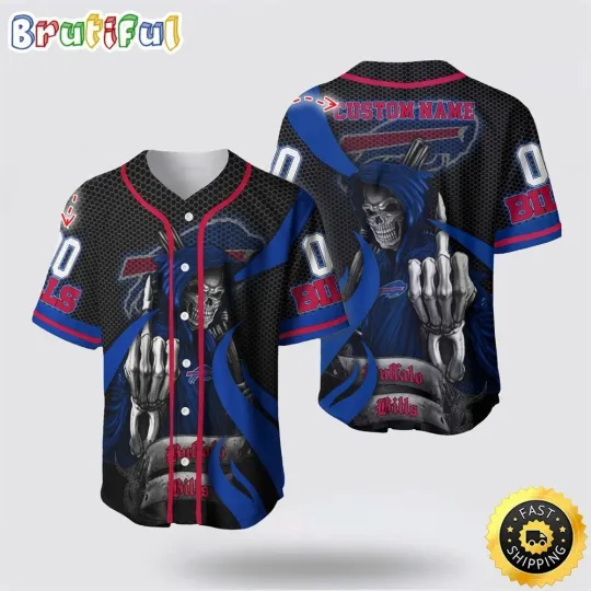 Discover Personalized Buffalo Football Team Billss Baseball Jersey