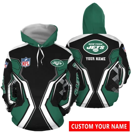 Discover Personalized New York Football Team Jetss Hoodie Lightweight Unisex Adults S-5XL
