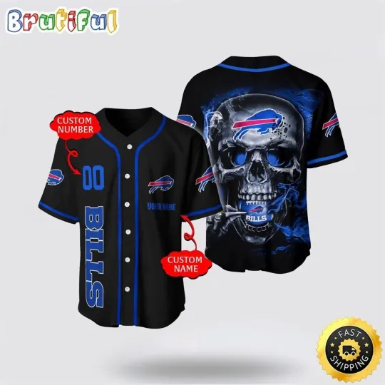 Discover Personalized Buffalo Football Team Billss Baseball Jersey