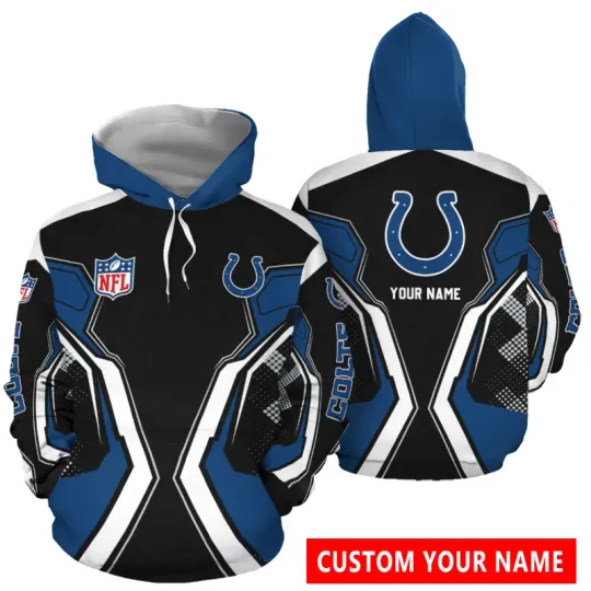 Personalized Indianapolis Football Team Coltss Hoodie Lightweight Adults S-5XL