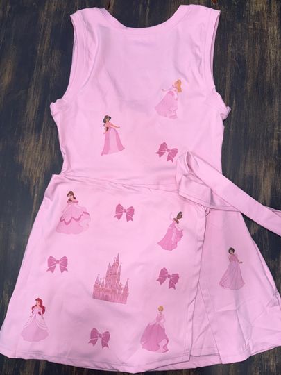 Discover Disney Tennis Dress, Disney Outfit For Women, Princess Athletic Dress