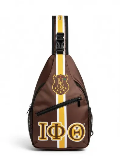 Discover Iota Phi Theta Sling Bag: Greek Crossbody Backpack