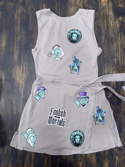 Haunted Mansion Disney Tennis Dress, Disney Outfit For Women, Foolish Mortals