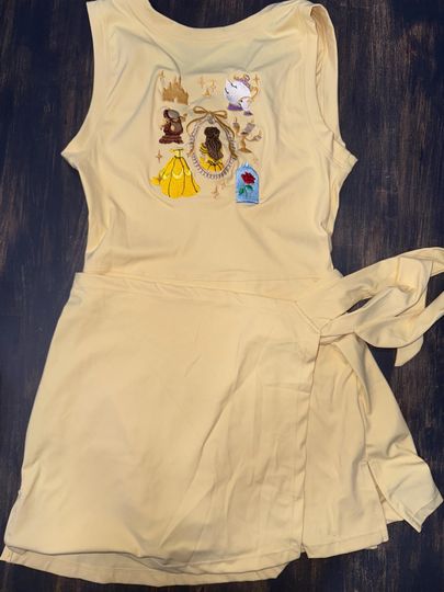 Discover Belle Disney Tennis Dress, Disney Outfit For Women, Beauty and the Beast dress