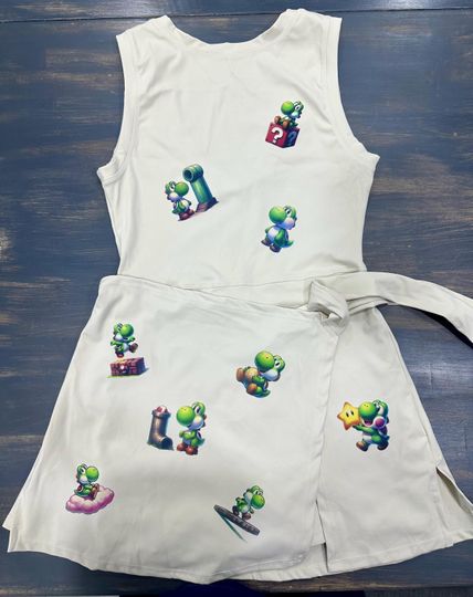 Discover Yoshi Tennis Dress, Epic Outfit, Nintendo World