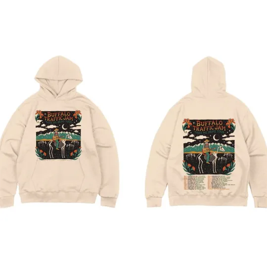 Discover Buffalo Traffic Jam Take Me Home Tour 2026 Dates Skeleton Hoodie