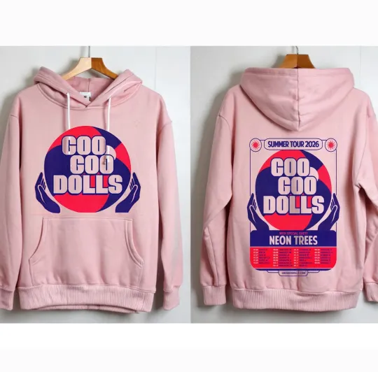Discover Goo Goo Dolls Summer Tour 2026 Hoodie
