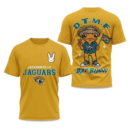 Discover Jaguars Bad Bunny 2025 - 2026 Super Bowl LX Shirt