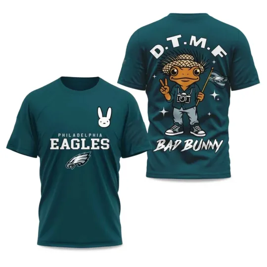 Eagles Bad Bunny 2026 Super Bowl LX Shirt