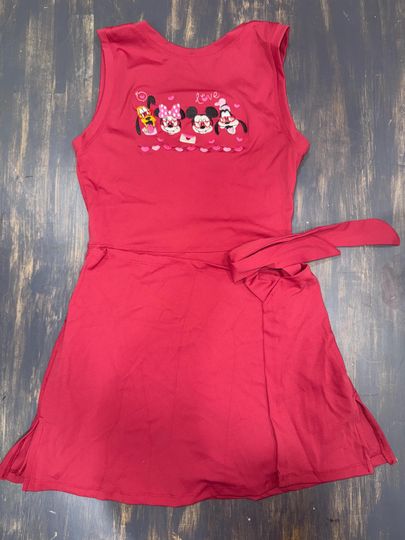 Discover Disney Mickey and Friends Valentines Tennis Dress, Disney Outfit For Women