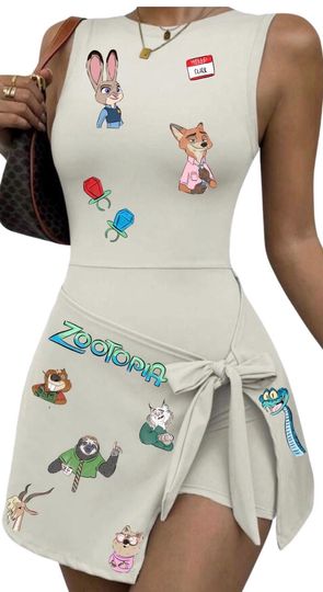 Disney Zootopia Inspired Athletic Dress