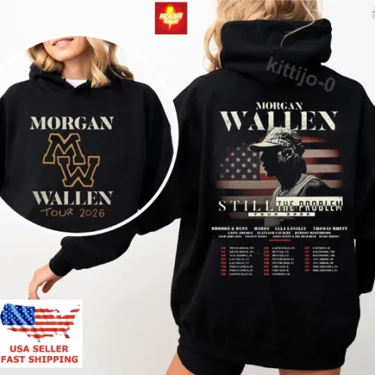 Discover SALE!!! Wallen Western Still The Problem Tour 2026 Merch Hoodie