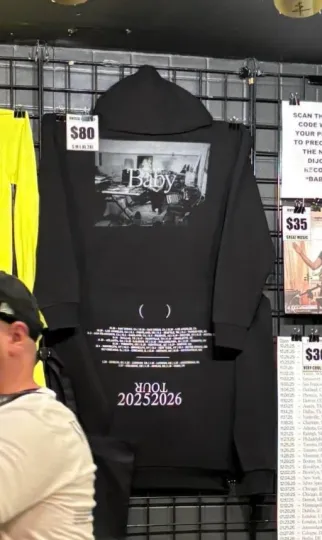 Discover Exclusive!! Dijon 2025-2026 US Tour Merch "BABY" Hoodie Allsize