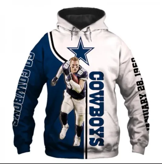 Discover Sports Team Dallas Football Hoodie 3D, Unisex Adults S-5XL