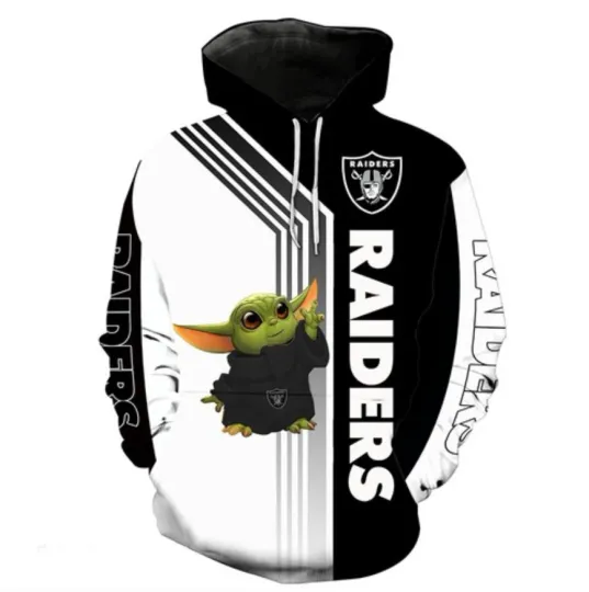Discover Sports Team Oakland Football Hoodie 3D, Unisex Adults S-5XL