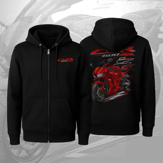Discover Honda CBR600RR 2013-2026 for Riders - Motorcycle ZIP Hoodie