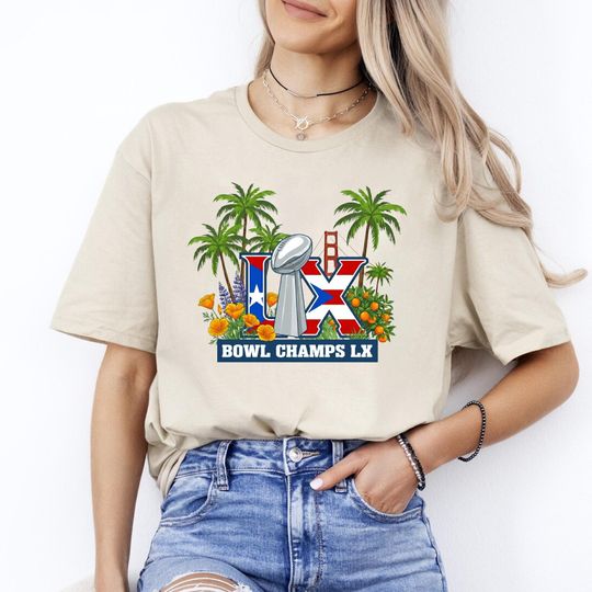 Discover Bowl Champs 2026 Shirt, Football Champs Lx T-shirt, Game Day Party, Football Lovers, Fans Gift