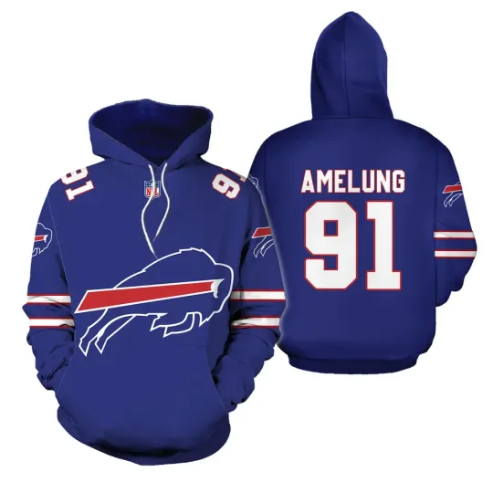 Discover Personalized Buffalo Football Team Billss Hoodie Lightweight Adults S-5XL