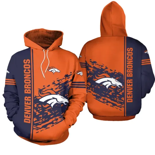 Discover Denver Football Team Broncoss Hoodie, Unisex Adults S-5XL
