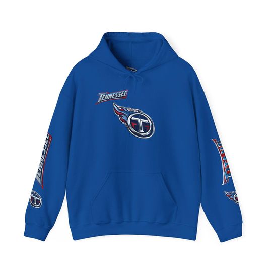 Discover Hoodie Tennessee Titans chrome Logo design Hoodie, Team Pullover, Gameday apparel, style , warmth, Hoodie sweatshirt