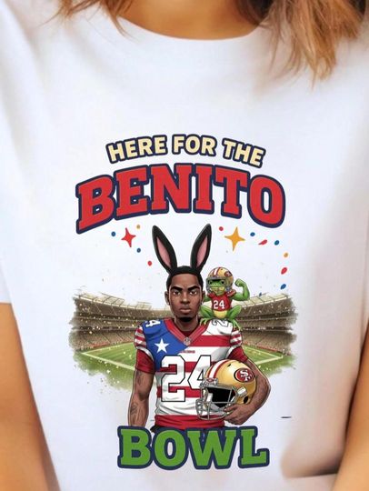 Discover Benito Bowl TShirt, 2026 Super Football Shirt, Puerto Rico Coqui Frog Tee, Bad Game Day Bunny Shirt, Superbowl Puerto Rico Fan Tee, Badbunny