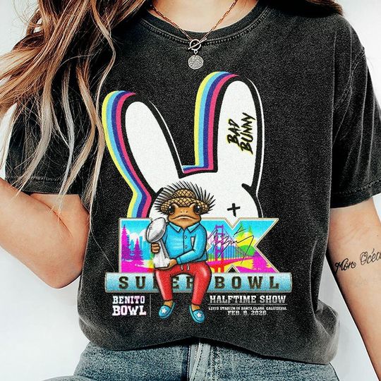 Discover Super Bowl Halftime Show Crewneck Comfort Color Shirt