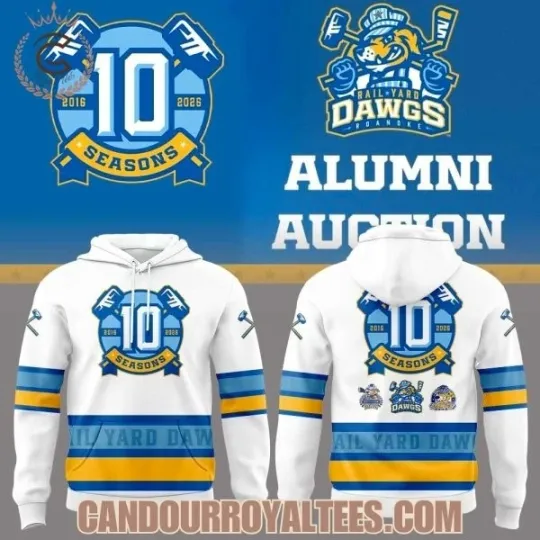 Discover Rail Yard Dawg Alumni Auction Uniform Hoodie Unisex All Sizes