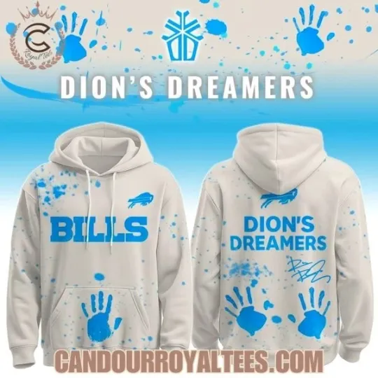 Buffalo Bill Dion Dreamer Splash Hoodie Unisex All Sizes