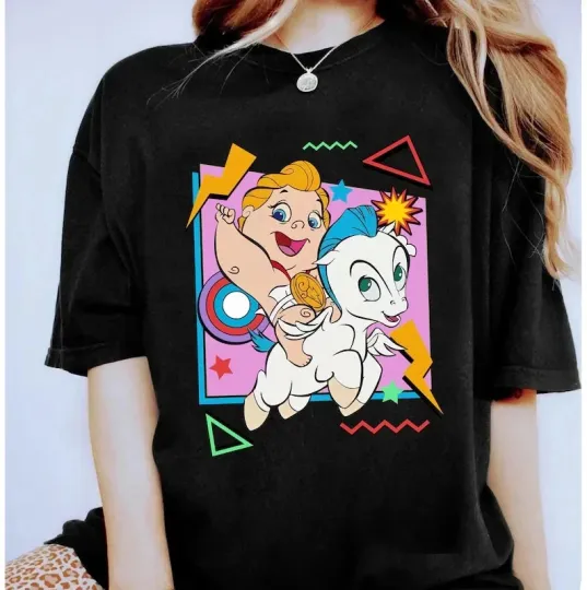 Discover Baby Hercules And Pegasus Shirt Disney Hercules Disney World T-shirt