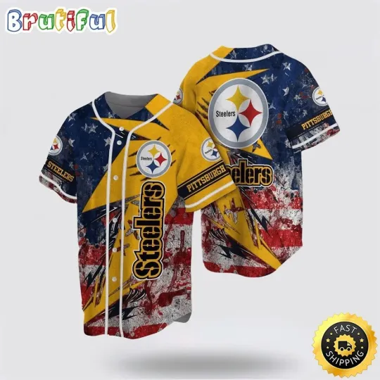 Pittsburgh Football Team Steelerss Baseball Jersey