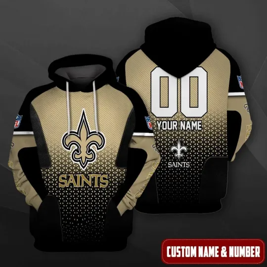 Discover Personalized New Orleans Football Team Saintss Hoodie Lightweight Adults S-5XL