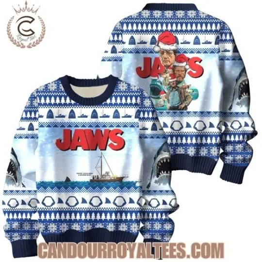 Discover Jaws Ugly Sweater Unisex