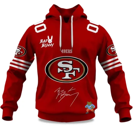 Personalized San Francisco Football 49erss Team Hoodie Unisex Adult S-5XL Gift