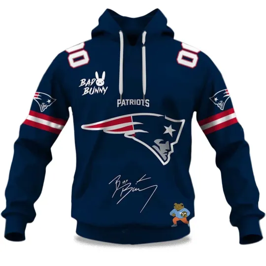 Discover Personalized New England Football Patriotss Team Hoodie Unisex Adult S-5XL Gift