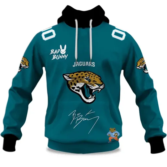 Discover Personalized Jacksonville Football Jaguarss Team Hoodie Unisex Adult S-5XL Gift