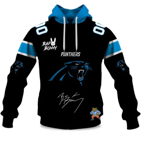 Discover Personalized Carolina Football Pantherss Team Hoodie Unisex Adult S-5XL Gift