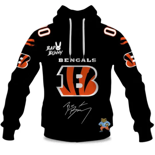 Discover Personalized Cincinnati Football Bengalss Team Hoodie Unisex Adult S-5XL Gift