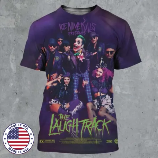 Ice Nine The Laugh Track Official Movie Poster All Over Print T-Shirt
