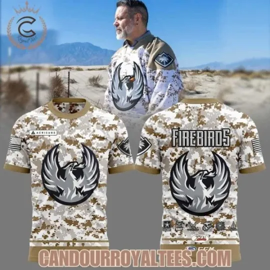 Discover Coachellla Valley Firebird Military Appreciation Night T-Shirt